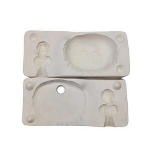 Vintage‎ 1963 Duncan Ceramic Mold 1019 Lipstick Girl Figurine Holder